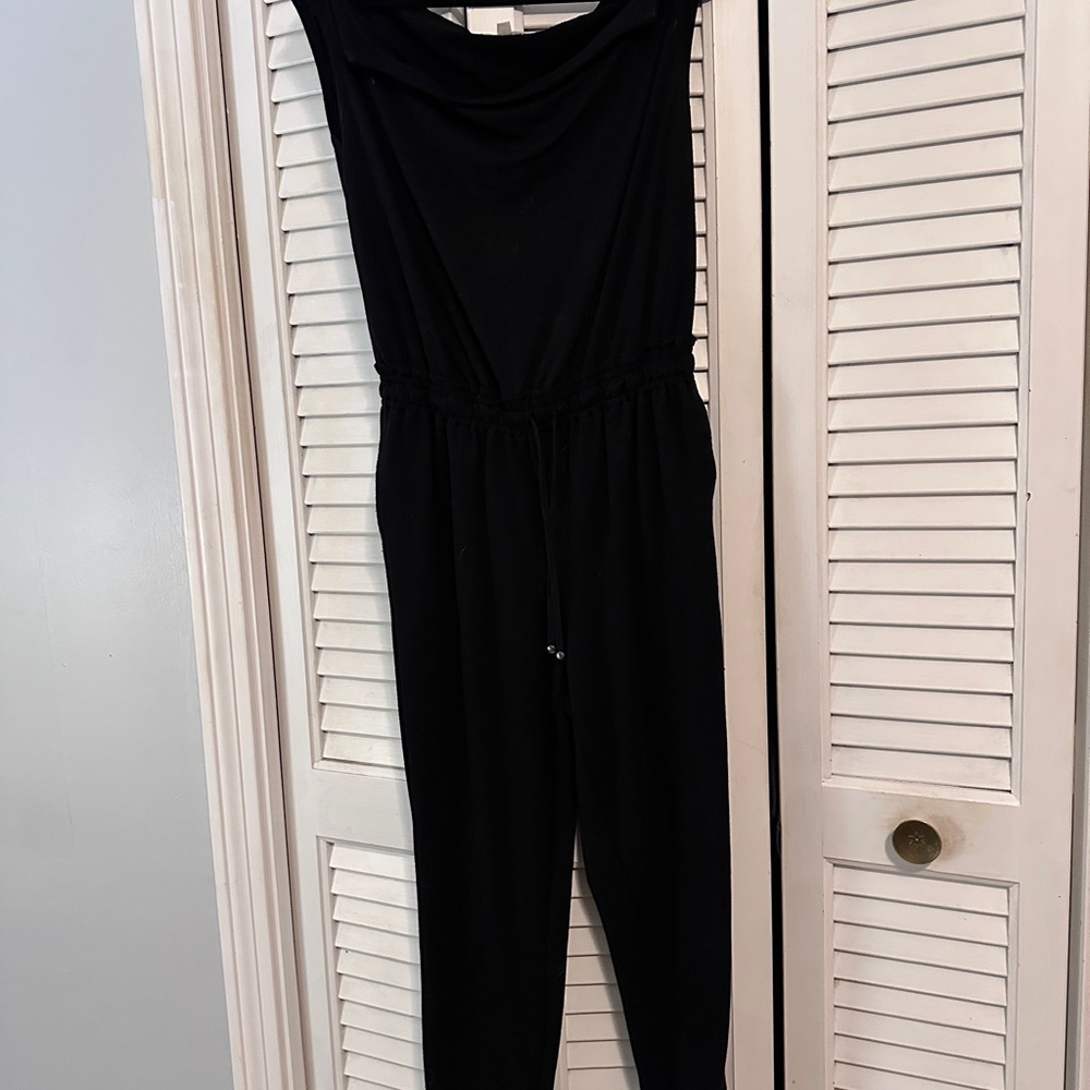Max Studio Classic Black Jumpsuit